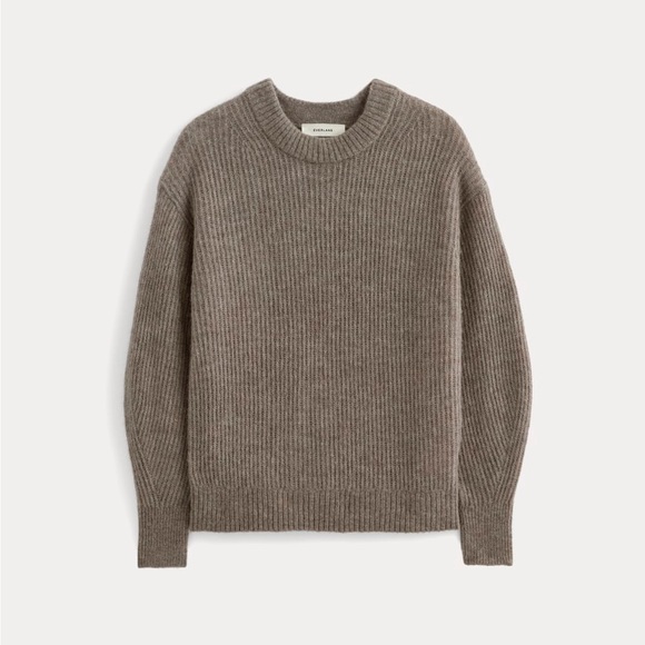 Everlane The Cocoon Crew in Alpaca - Picture 2 of 3